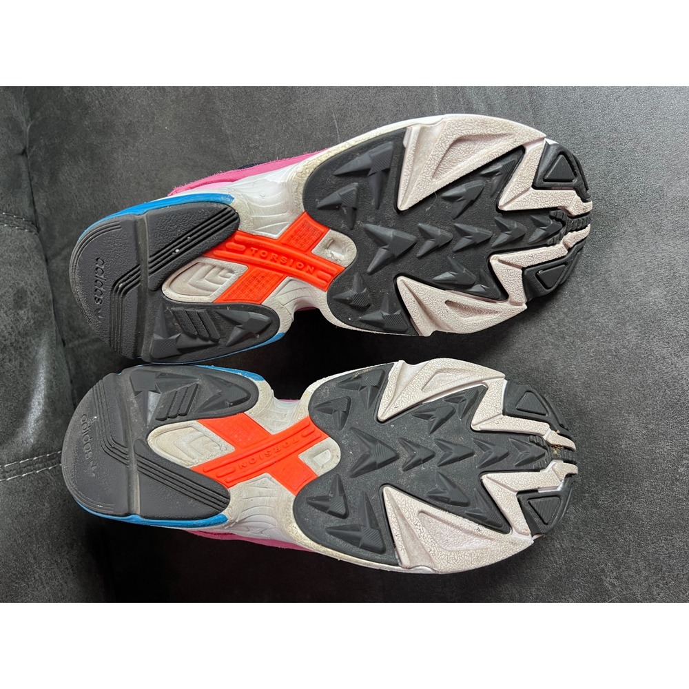 Adidas Falcon Womens Multi Color Casual Athletic Shoes Size 10 US 425 EU - Picture 4 of 5